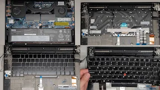 Lenovo ThinkPad P1 Disassembly RAM SSD Hard Drive Upgrade Battery Keyboard Replacement Repair