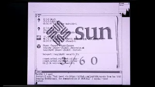 Tweet from Sun 3/60 and NetBSD/sun3 9.3