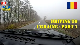 Delivering aid to #Ukraine - Driving from Bucharest - Romania - Part 1 🇺🇦 🇷🇴 🇬🇧