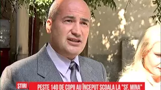 Peste 140 de copii au început școala la Sf. Mina