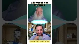 Divorce is not an option - Rabbi Manis Friedman