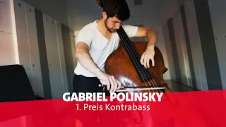 Gabriel Polinsky | 1. Preis Kontrabass | Sergej Koussevitzky | ARD-Musikwettbewerb 2023