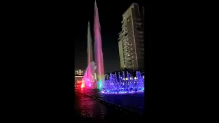 Fountain show Adani Shantigram Ahmedabad