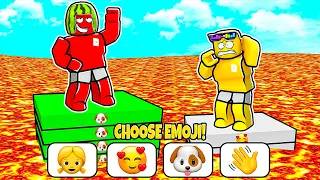 LONGEST Emoji WINS in Roblox