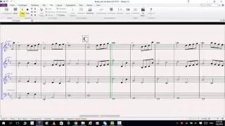 BEAUTY and the BEAST STRING QUARTET  Music sheet