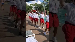 CUPID SHUFFLE Disney Style @ Disney's Yacht Club -- #bootscootin #dance #fyp #shorts #disney