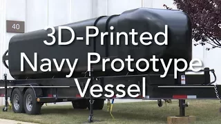 Navy 3D Prints First Submersible Hull