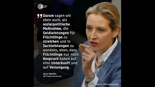 Generaldebatte im Bundestag  Rede von Alice Weidel