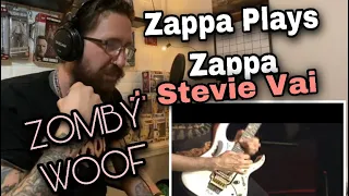 METALHEAD REACTS| Zappa Plays Zappa ft STEVIE VAI ZOMBY WOOF (live)