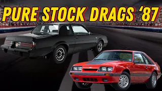 5.0 Mustang GT vs Buick Grand National🚦’87 Pure Stock Drags