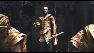 Immortals (2011) Fight Scene.. Olympians Vs Titans..