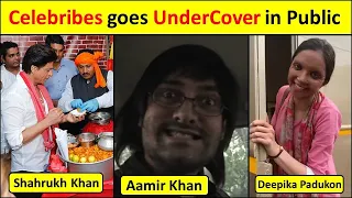 6 Bollywod Celebrities who goes Undercover in Public | aamir khan, shahrukh khan, deepika padukone