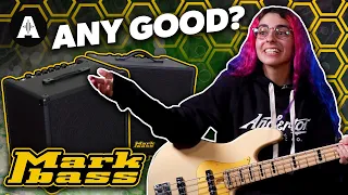 Mark Bass CMB Black Line Bass Amps! -  How Does it Compare to the Fender Rumble?