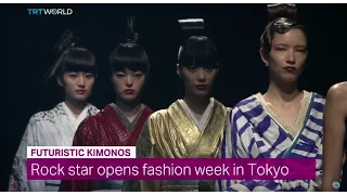 Showcase: Tokyo's Fashion Week kicks off with Japanese rock star's kimono collection