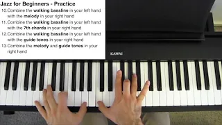 Jazz for Beginners - Practice