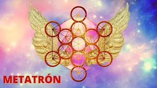 ⭐️ METATRÓN - PODEROSA ACTIVACIÓN del CUERPO de LUZ CUBO MERKABAH. FRECUENCIA de DIOS 963Hz