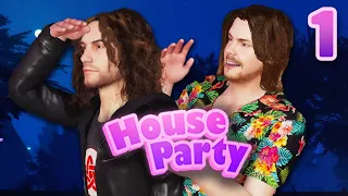 We are literally IN THIS GAME!!! - House Party: PART 1