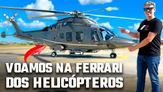 Voamos na FERRARI dos HELICÓPTEROS - Conheça o AGUSTA AW169