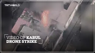 Pentagon releases video footage of US drone strike in Kabul that killed 10 civilians