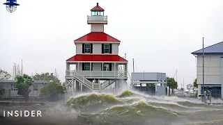 Dramatic Videos Show Hurricane Ida Hitting Louisiana