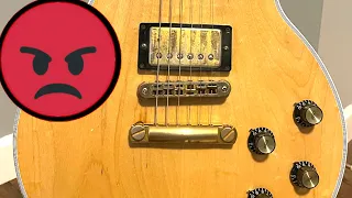 This MOD Was 100% ILLEGAL + Sacrilegious | Desirable Gibson Les Paul Custom Destroyed