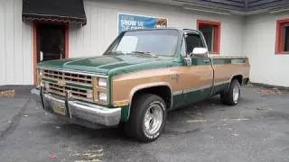 1987 Chevrolet Silverado Start Up, Exhaust, In Depth Tour, and Test Drive