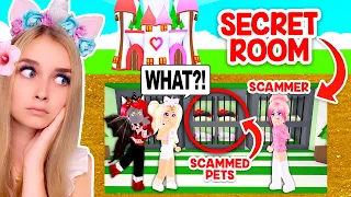 SCAMMER *SECRETLY* LIVES At Our HOUSE In Adopt Me! (Roblox)