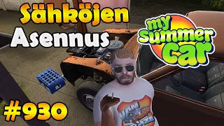 My Summer Car #930 | Kuinka Asentaa Sähköt Satsumaan!