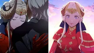 Fire Emblem Three Houses: Edelgard Marriage & Romance (C - S Support) [Church/Edelgard Route]