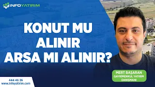 Konut Mu Alınır Arsa Mı Alınır? | Mert Başaran Yorumluyor | "16 Mayıs 2023" | İnfo Yatırım