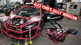 ALEX CHOI'S INSANE TWIN TURBO LAMBORGHINI BUILD *HURACAN VS GTR RACE*