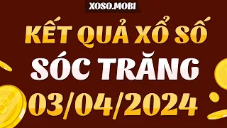 Xổ số Sóc Trăng ngày 3 Tháng 4 - XSST - SXST - XSSTR - Xổ số kiến thiết Sóc Trăng hôm nay