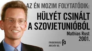 TALÁLKOZÁS MATHIAS RUST-TAL, AKI SPORTREPÜLŐJÉVEL BEREPÜLT A MOSZKVAI VÖRÖS TÉRRE, 2001. // F.A. 60.