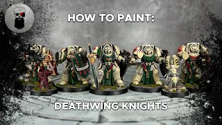 Contrast+ How to Paint: New Deathwing Knights