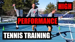 High Performance Tennis Training - Workout For Speed, Agility, Quickness and Conditioning