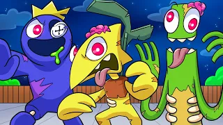 Rainbow Friends, But They're ZOMBIES?! Rainbow Friends Animation
