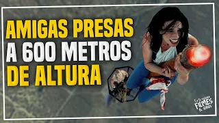 👉 A QUEDA : AMIGAS FICAM PRESAS EM UMA TORRE A 600 METROS DE ALTURA resumo