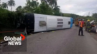 Quebec tourist bus crash in Cuba leaves 1 dead