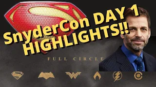 SnyderCon Day 1 HIGHLIGHTS  for Man Of Steel Q&A