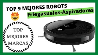 🤩Top 9 mejores Robots FRIEGASUELOS-ASPIRADORES para 2021.