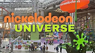 NICKELODEON UNIVERSE | NICKELODEON UNIVERSE INDOOR THEME PARK FULL TOUR