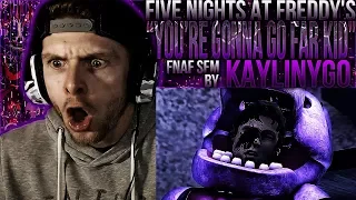 Vapor Reacts #580 | [FNAF SFM] FNAF 6 ANIMATION "You're Gonna Go Far Kid" SFM by KaylinYGO REACTION!