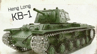 Russia KV-1 Heng Long 1:16 2.7G. Распаковка и обзор