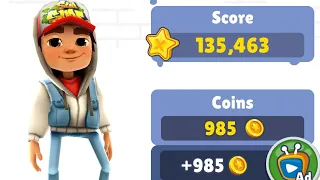 subway surfers 985 coins
