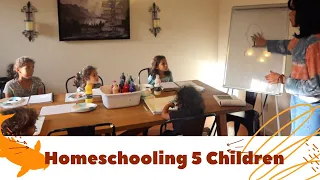 Homeschooling 5 Kids: A day in Our Life