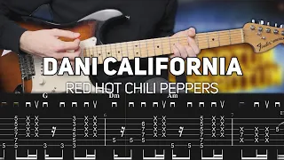 Red Hot Chili Peppers - Dani California (Guitar lesson with TAB)