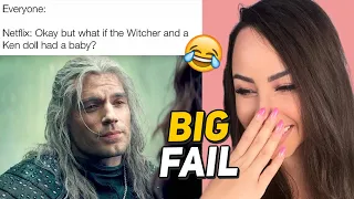 How The Witcher Destroyed Itself 😂 | Bunnymon REACTS