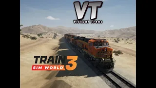 Train Sim World 3 - Descendo a rampa mais pesada de Cajon Pass