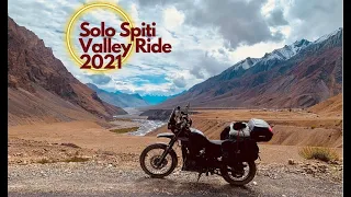 A Solo Biking Adventure To Spiti Valley September 2021| Part 1 | Journey To Chicham