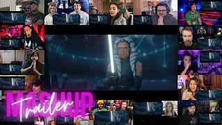 Ahsoka - Teaser Trailer Reaction Mashup ⚔️🤖 - Rosario Dawson - Hayden Christensen - Disney+